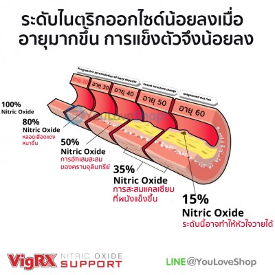 เพิ่มแรงขับทางเพศด้วย ไนตริกออกไซด์ VigRx Nitric Oxide